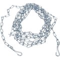 Titan Twisted Link Chain Dog Tie Out, 10-ft, 2.5 mm
