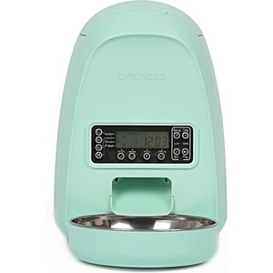 DOGNESS Mini Programmable Automatic Dog & Cat Feeder, Green