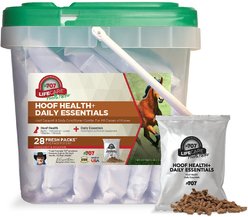 Formula 707 Hoof Health & Daily Essentials Hay Flavor Pellets Horse Supplement, 28 count