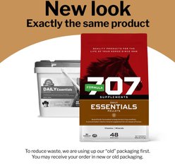 Formula 707 Daily Essentials Vitamins & Minerals Hay Flavor Pellets Horse Supplement, 12-lb bucket slide 2 of 5