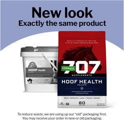 Formula 707 Hoof Health Hay Flavor Pellets Horse Supplement, 5-lb bucket slide 2 of 5