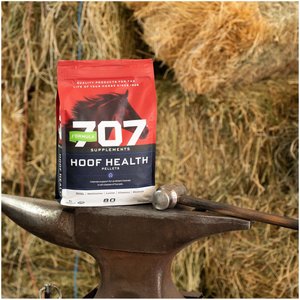 Formula 707 Hoof Health Hay Flavor Pellets Horse Supplement, 10-lb bucket