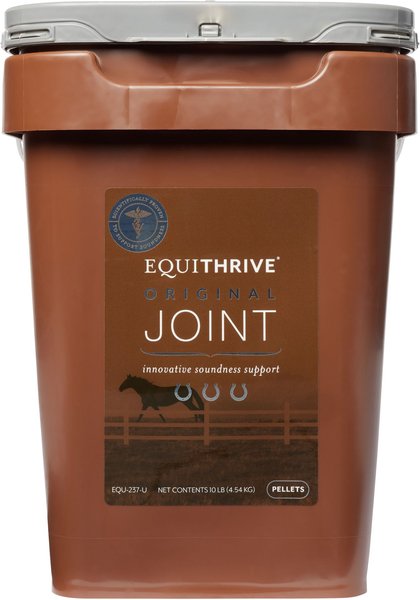 Equithrive Original Joint Pellets Horse Supplement, 10-lb tub slide 1 of 2