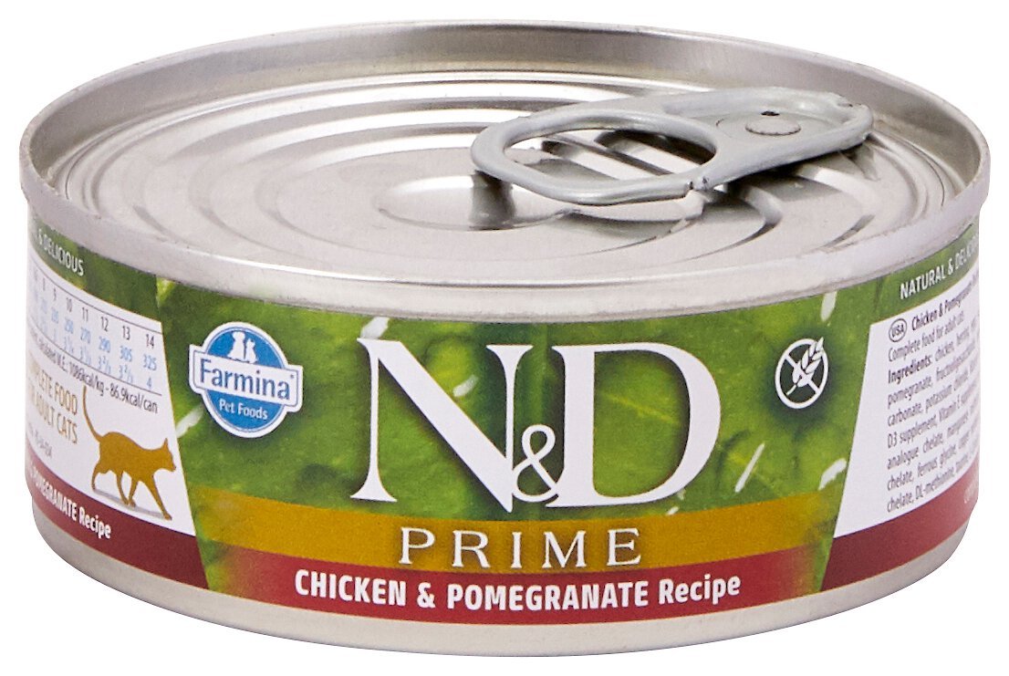 FARMINA Natural Delicious Prime Chicken Pomegranate Canned Cat