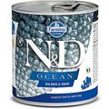 Farmina Natural & Delicious Ocean Seabass & Squid Canned Dog Food, 10.05-oz, case of 6