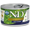 Farmina Natural & Delicious Prime Lamb & Blueberry Canned Dog Food, 4.9-oz can, case of 6