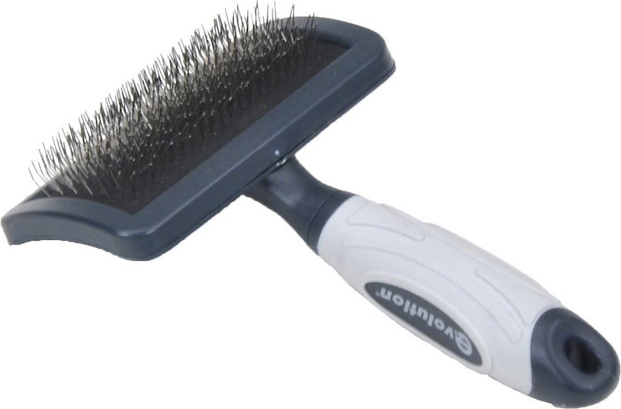 EVOLUTION Curved Firm Slicker Dog Brush