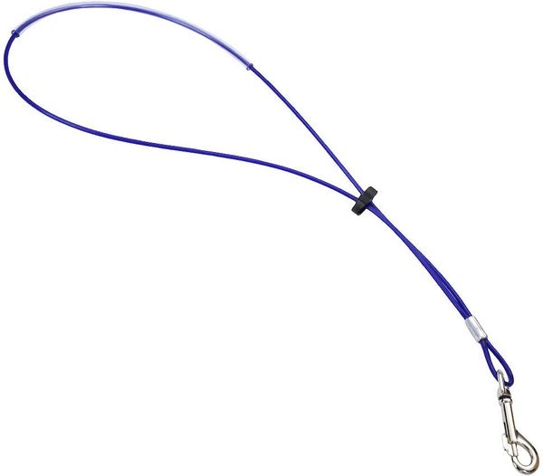 Coastal Pet Products Cable Grooming Loop, Blue, 18" slide 1 of 1