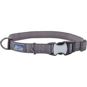 K9 Explorer Brights Reflective Dog Collar, Mountain, 8 to 12-in neck, 5/8-in wide