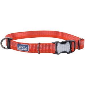 K9 Explorer Brights Reflective Dog Collar, Canyon, 10 to 14-in neck, 5/8-in wide