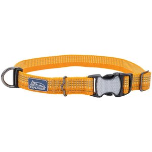 K9 Explorer Brights Reflective Dog Collar, Desert, 12 to 18-in neck, 5/8-in wide