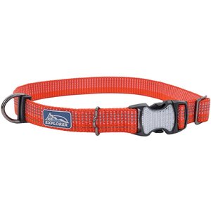 K9 Explorer Brights Reflective Dog Collar, Canyon, 18 to 26-in neck, 1-in wide