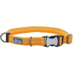 K9 Explorer Brights Reflective Dog Collar, Desert, 18 to 26-in neck, 1-in wide