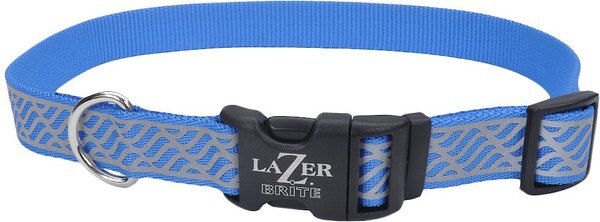 Lazer Brite Reflective Open-Design Adjustable Collar