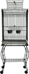 A&E Cage Company Economy Play Top Bird Cage, Black slide 2 of 3