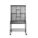 A&E Cage Company Flight Bird Cage & Stand, Black