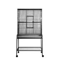 A&E Cage Company Flight Bird Cage & Stand, Black