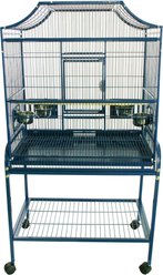 A&E Cage Company Elegant Style Flight Bird Cage, Blue, Small