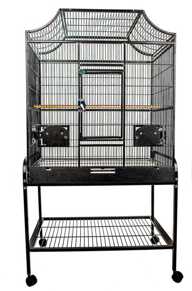 A&E Cage Company Elegant Style Flight Bird Cage, Black, Medium slide 1 of 3