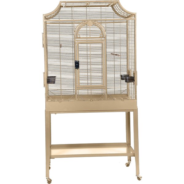 A&E CAGE COMPANY Elegant Style Flight Bird Cage, Sandstone, Medium