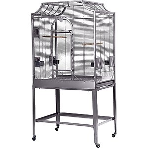 A&E Cage Company Elegant Style Flight Bird Cage, Platinum, Medium