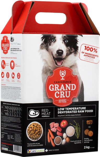 Canisource Grand Cru Red Meat Dehydrated Dog Food, 4.41-lb bag slide 1 of 4
