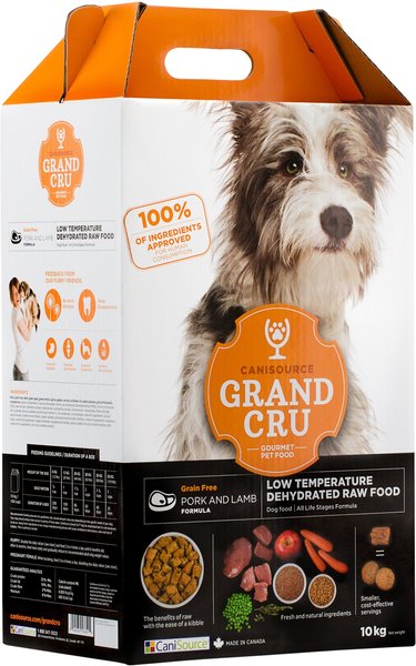 Canisource Grand Cru Pork & Lamb Grain-Free Dehydrated Dog Food, 22.05-lb bag slide 1 of 1