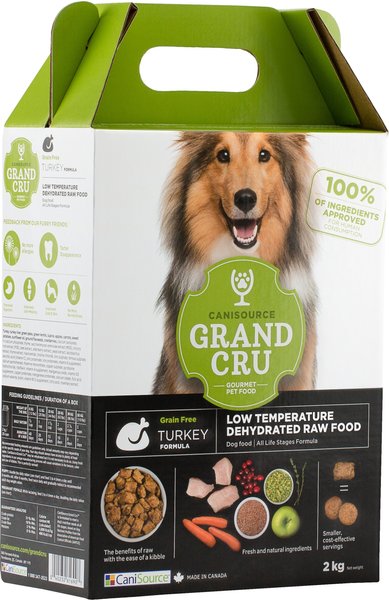 Canisource Grand Cru Turkey Grain-Free Dehydrated Dog Food, 4.41-lb bag slide 1 of 1