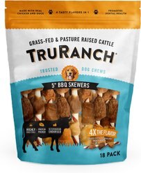 TruRanch 5" BBQ Skewers Chicken & Duck Dog Treats, 18 count slide 1 of 3
