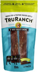 TruRanch 8" Beef Gullet Chews Dog Treats, 2 count slide 1 of 3