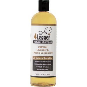 4-Legger Organic Oatmeal, Aloe & Lavender Dog Shampoo, 16-oz bottle