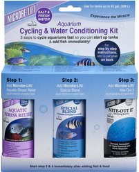 Microbe-Lift Aquarium Cycling & Water Conditioning Kit, 4-oz bottle