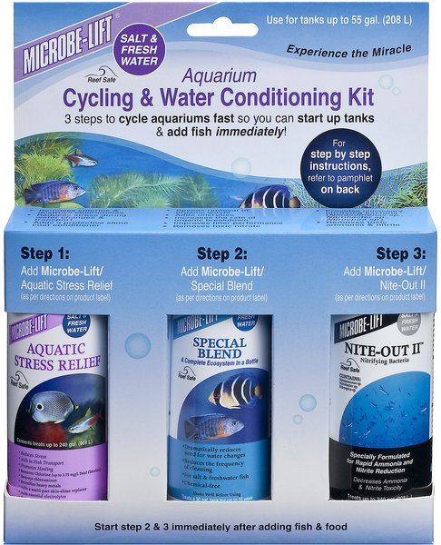 Microbe-Lift Aquarium Cycling & Water Conditioning Kit, 4-oz bottle slide 1 of 1