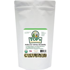 TOP's Parrot Food Organic Pellets Bird Food, 10-lb bag