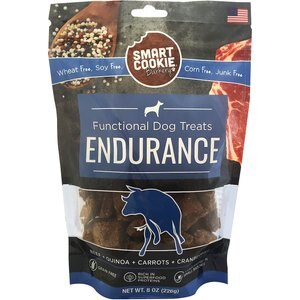 Smart Cookie Barkery Endurance Beef Grain-Free Dog Treats, 8-oz bag