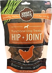Smart Cookie Barkery Hip & Joint Chicken Dog Treats, 8-oz bag