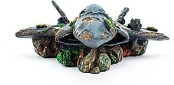Penn-Plax Fighter Jet Wreck Aquarium Ornament slide 2 of 3