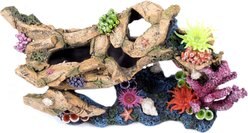 Penn-Plax Tan Plane Coral Scape Aquarium Ornament