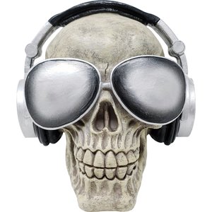 Penn-Plax Skull & Glasses Aquarium Ornament