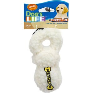 Penn-Plax Comfy Buddy Squeaky Plush Dog Toy