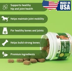 PointPet Hemp Hip & Joint Dog Supplement, 90 count slide 2 of 9