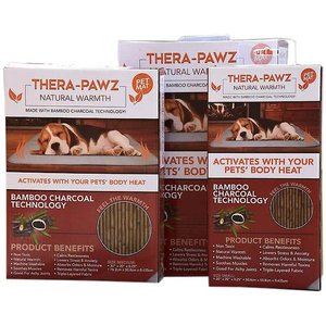 The Green Pet Shop Thera-Pawz Warming Dog & Cat Pad, Grey, Grey, Medium