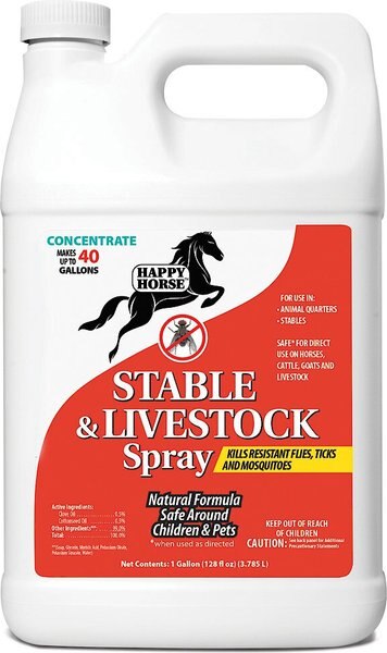 Happy Horse Stable & Livestock Insect Killer Concentrate, 128-oz bottle slide 1 of 1