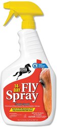 Happy Horse 14-Day Sweat Resistant Fly Repellant Horse Spray, 32-oz bottle