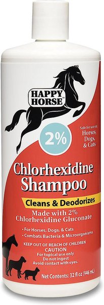 Happy Horse Medicated 2% Chlorhexidine Horse Shampoo, 32-oz bottle slide 1 of 1