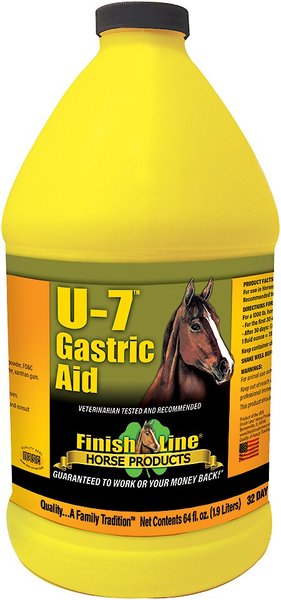 Finish Line U-7 Gastric Aid Liquid Horse Supplement, 64-oz bottle slide 1 of 3