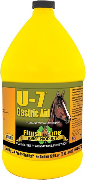 Finish Line U-7 Gastric Aid Liquid Horse Supplement, 128-oz bottle slide 1 of 4