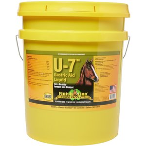 Finish Line U-7 Gastric Aid Liquid Horse Supplement, 5-gal tub