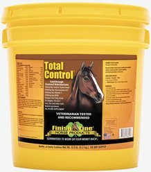 Finish Line Total Control All-In-One Comprehensive Powder Horse Supplement, 9.3-lb tub