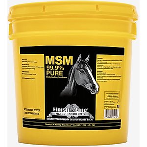 Finish Line MSM Joint Support Powder Horse Supplement, 10-lb tub